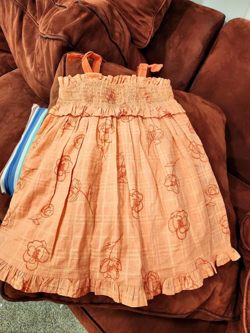 Cat & Jack Girls Floral Dress Size 3T Like New